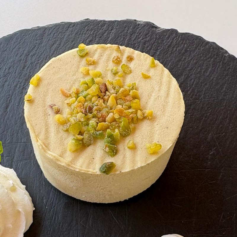 Postres caseros con pistacho en Pizza Sí! Maspalomas