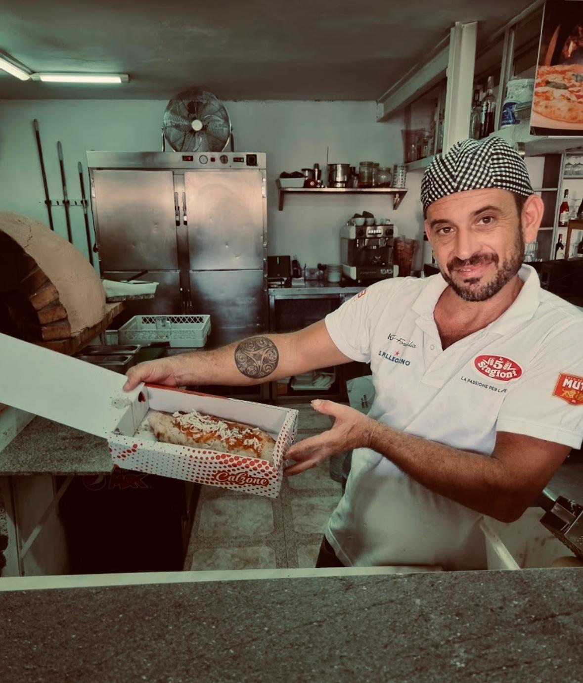 Nuestro pizzaiolo en Pizza Sí! Maspalomas